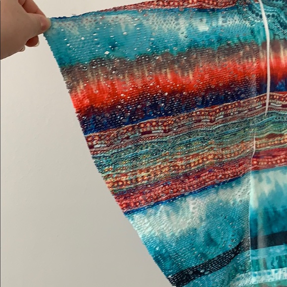 Boho flare top with decorative beads - Picture 8 of 8